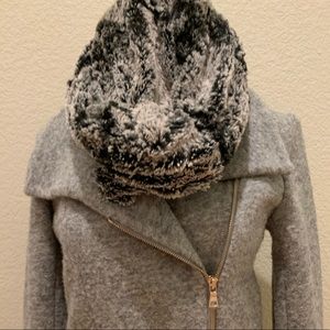 Gray Ann Taylor XSP Moto Style Jacket